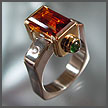 Design Award, First Place, 2001 AGTA-Spectrum Winner